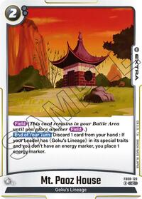 Mt. Paoz House (FB08-120) [Saiyan's Pride Release Event Cards]