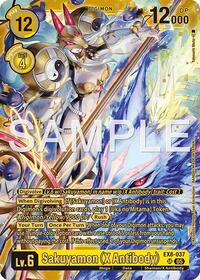 Sakuyamon (X Antibody) (Alternate Art) (EX8-037 SR) [Starter Deck 22: Amethyst Mandala Advanced Deck Set]