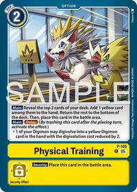 Physical Training (P-105) (Alternate Art) (P-105 P) [Starter Deck 22: Amethyst Mandala Advanced Deck Set]