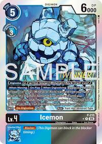 Icemon (Official Store Tournament 2026 Vol. 1 Winner) (P-215 P) [Digimon Promotion Cards]