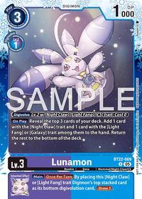 Lunamon (Regulation Battle Vol. 4 Participant) (BT22-069 R) [Cyber Eden]