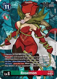 Rosemon (Time Stranger Box Topper) (P-222 P) [Digimon Promotion Cards]