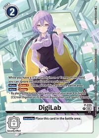 Digilab (Time Stranger Box Topper) (P - 225 P) [Digimon Promotion Cards]