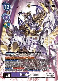 Hadesmon (Alternate Art) (BT24-079 SR) [Time Stranger]