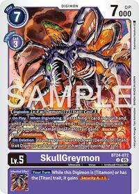 SkullGreymon (BT24-072 U) [Time Stranger]