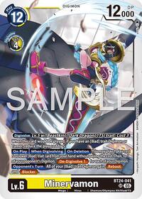 Minervamon (BT24-041 SR) [Time Stranger]