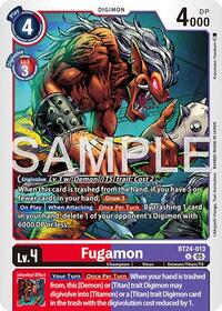 Fugamon (BT24-013 U) [Time Stranger]