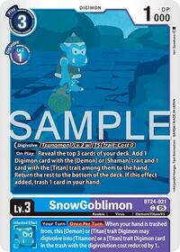 SnowGoblinmon (BT24-021 C) [Time Stranger]