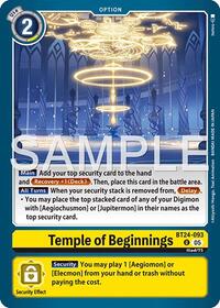 Temple of Beginnings (BT24-093 U) [Time Stranger]
