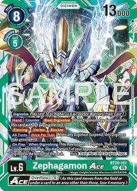 Zephagamon ACE (Reprint) (BT20-101 SEC) [Advanced Booster Digimon Generation]