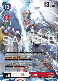 Gaiamon (2026 Dash Pack Campaign) (Alternate Art - Japanese) (BT21-101 SEC) [World Convergence]