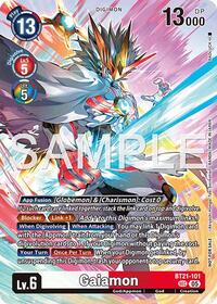 Gaiamon (2026 Dash Pack Campaign) (Alternate Art - Chinese) (BT21-101 SEC) [World Convergence]