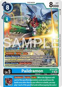 Paildramon - BT16-025 (Reprint) (BT16-025 SR) [Advanced Booster Digimon Generation]