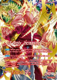 Broly // SS Broly, Increasing Power (SLR) (BT29-002) [Fearsome Rivals]