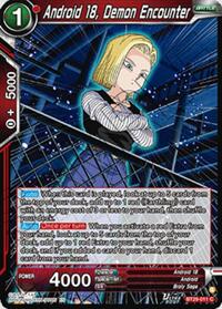 Android 18, Demon Encounter (BT29-011) [Fearsome Rivals]