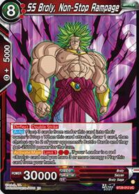 SS Broly, Non-Stop Rampage (BT29-012) [Fearsome Rivals]