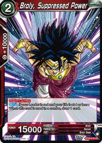 Broly, Suppressed Power (BT29-016) [Fearsome Rivals]