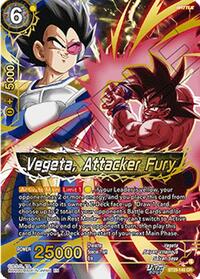 Vegeta, Attacker Fury (BT29-146) [Fearsome Rivals]