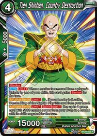 Tien Shinhan, Country Destruction (BT29-053) [Fearsome Rivals]