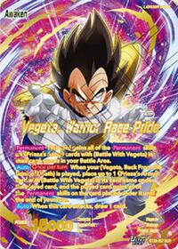 Vegeta // Vegeta, Warrior Race Pride (SLR) (BT29-057) [Fearsome Rivals]