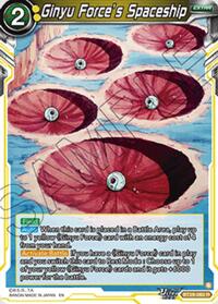 Ginyu Force’s Spaceship (BT29-082) [Fearsome Rivals]