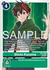Shoto Kazama (EX11-062 SR) [Dawn of Liberator]