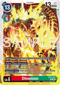 Dinomon (EX11-011 R) [Dawn of Liberator]
