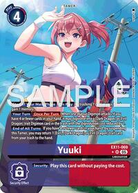 Yuuki (Alternate Art) (EX11-069 SR) [Dawn of Liberator]