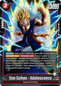 Son Gohan : Adolescence (Tournament Pack 09) (FP-063) [Tournament and Championship Promos]