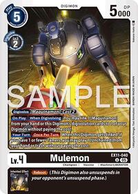 Mulemon (EX11-040 U) [Dawn of Liberator]