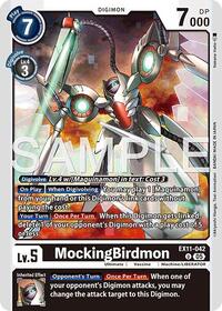 MockingBirdmon (EX11-042 U) [Dawn of Liberator]