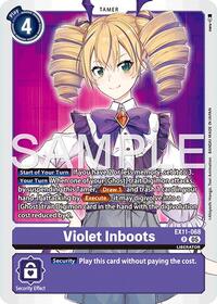 Violet Inboots (EX11-068 R) [Dawn of Liberator]