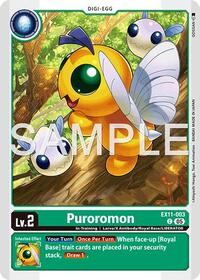 Puroromon (EX11-003 C) [Dawn of Liberator]
