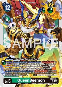 QueenBeemon (EX11-034 R) [Dawn of Liberator]