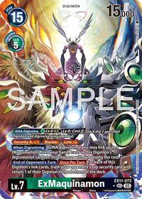 ExMaquinamon (Alternate Art) (EX11-073 SEC) [Dawn of Liberator]