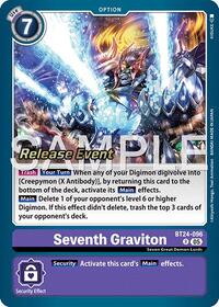 Seventh Graviton (BT24-096 R) [Time Stranger Release Event Cards]