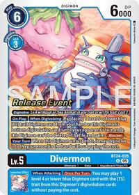 Divermon (BT24-028 R) [Time Stranger Release Event Cards]