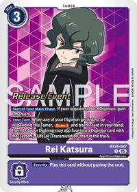 Rei Katsura (BT24-087 R) [Time Stranger Release Event Cards]
