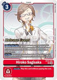 Hiroko Sagisaka (BT24-083 R) [Time Stranger Release Event Cards]