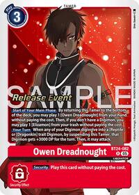Owen Dreadnought (BT24-082 R) [Time Stranger Release Event Cards]