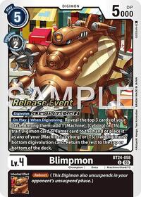 Blimpmon (BT24-058 U) [Time Stranger Release Event Cards]