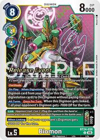 Biomon (BT24-038 U) [Time Stranger Release Event Cards]