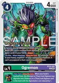 Ogremon (BT24-045 U) [Time Stranger Release Event Cards]