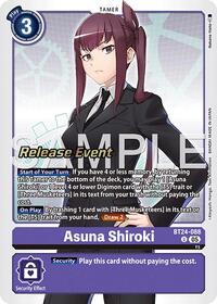 Asuna Shiroki (BT24-088 UC) [Time Stranger Release Event Cards]