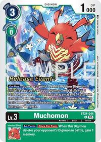 Muchomon (BT24-044 U) [Time Stranger Release Event Cards]