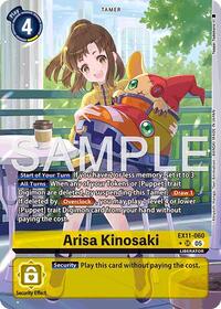 Arisa Kinosaki (Alternate Art) (EX11-060 SR) [Dawn of Liberator]