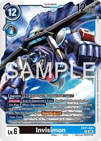 Invisimon (EX11-043 R) [Dawn of Liberator]