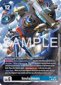 Invisimon (Box Topper) (EX11-043 R) [Dawn of Liberator]
