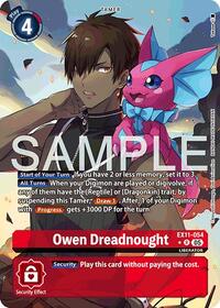 Owen Dreadnought (Alternate Art) (EX11-054 R) [Dawn of Liberator]
