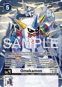 Omekamon (Alternate Art) (EX11-053 SR) [Dawn of Liberator]